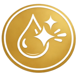 Pure water window cleaning icon